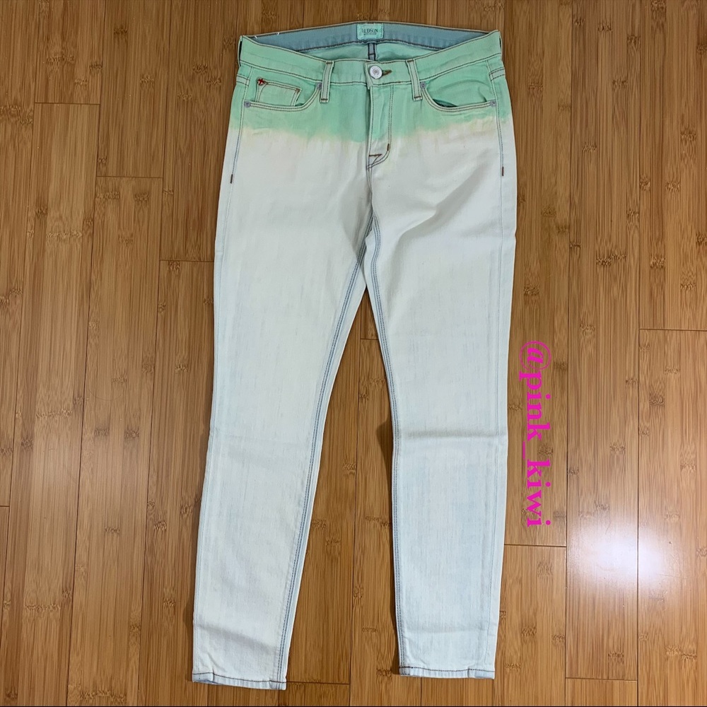 ⬇️REDUCED❗️NWOT Hudson Krista Skinny Crop Ombré Jeans - Picture 2 of 14